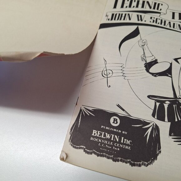 Technic Tricks Piano Book One Schaum Music Vintage Education Teach 1949 - Picture 4 of 11